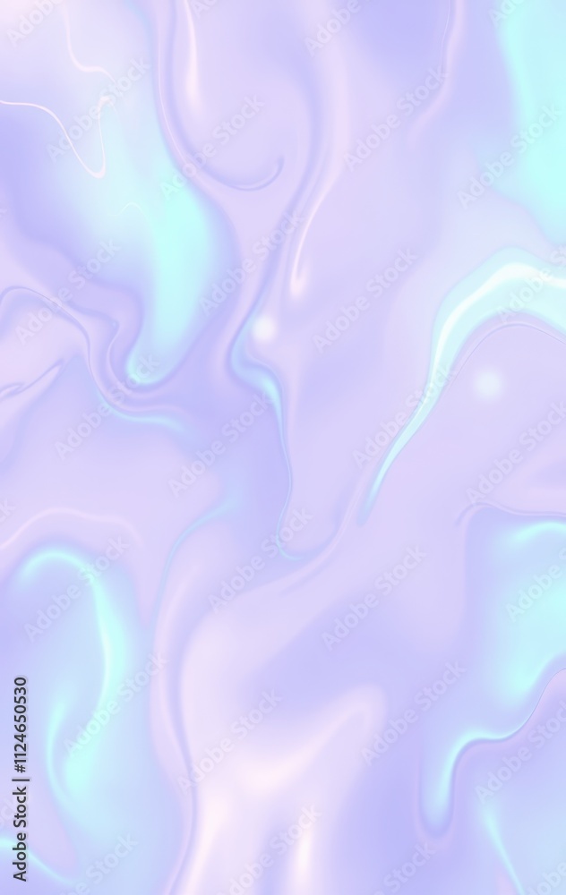 Fototapeta premium Abstract Pastel Swirls Liquid Background Design