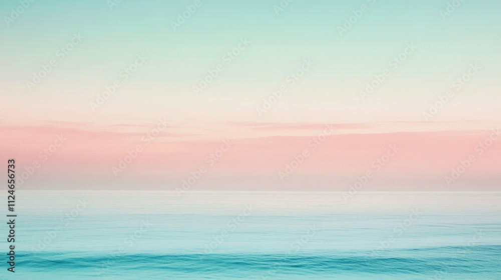 Obraz premium A soft, blurred gradient background in pastel shades of blue, green, yellow, and pink.