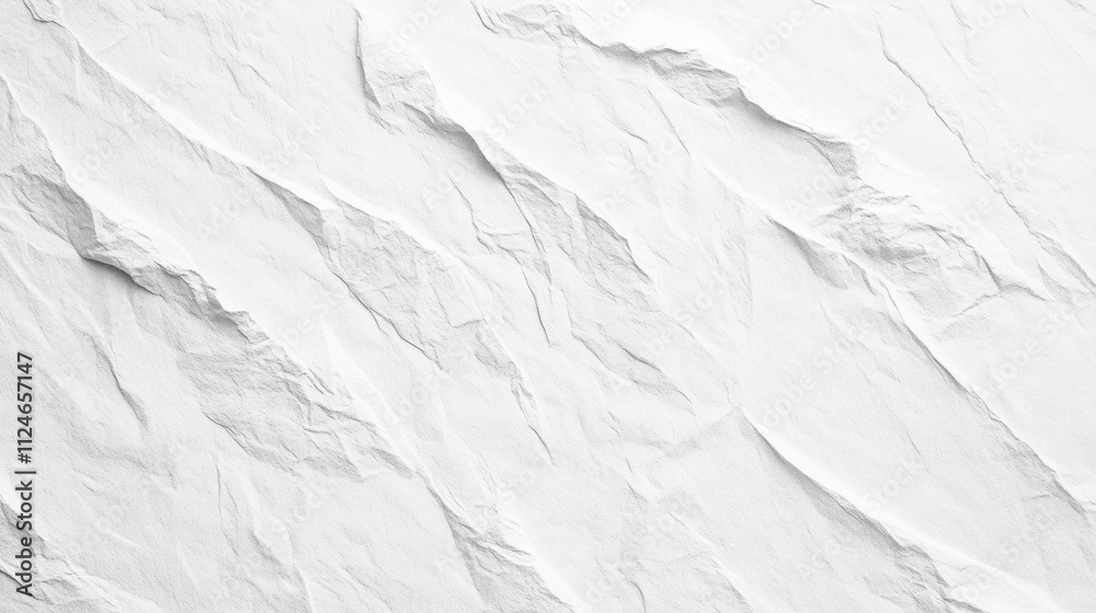 Fototapeta premium A refined, white paper texture with subtle patterns, ideal for backgrounds or elegant designs.
