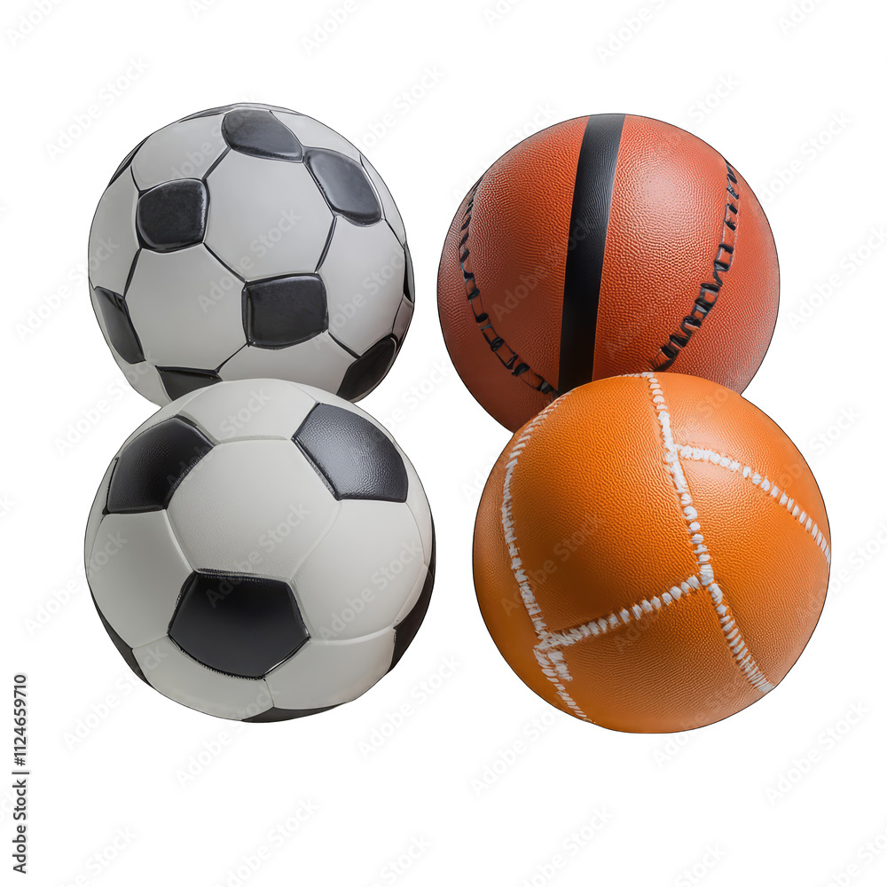 ball isolated on white
