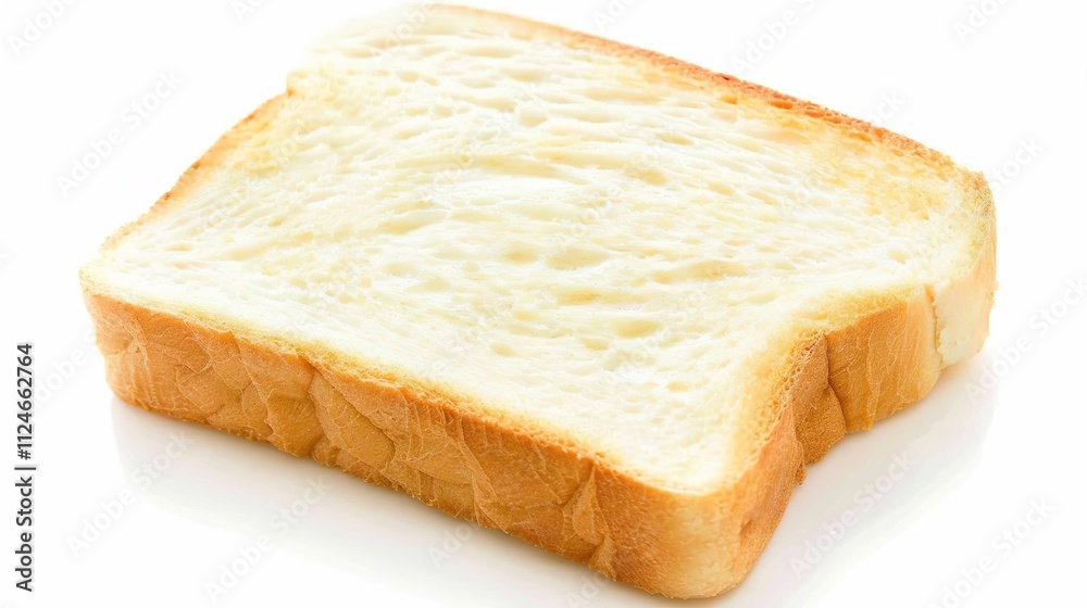 Slice of Wheat Bread Isolated on White Background, Nutritious and Versatile Loaf for Daily Meals and Snacks. Slice of Wheat Bread Isolated on White Background, Nutritious and Versatile Loaf for Daily Meals and Snacks.