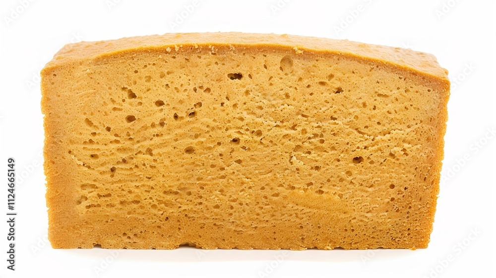 Slice of Wheat Bread Isolated on White Background, Nutritious and Versatile Loaf for Daily Meals and Snacks. Slice of Wheat Bread Isolated on White Background, Nutritious and Versatile Loaf for Daily Meals and Snacks.