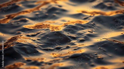 Golden Sands at Sunset: Close-up view of textured sand illuminated by warm sunset light, showcasing intricate patterns and details. A captivating image for nature lovers and designers.