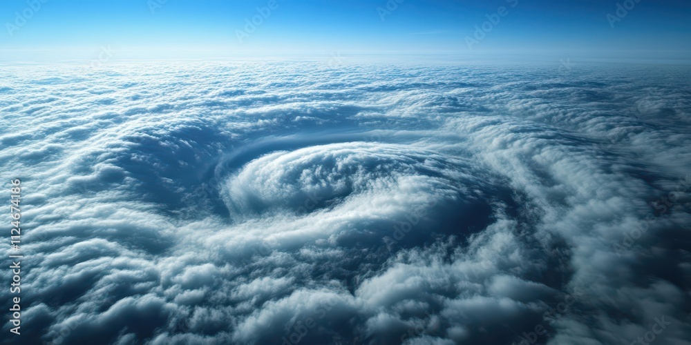 Clear blue sky with subtle air ripples in clouds, bottom half reserved for text. Clear blue sky with subtle air ripples in clouds, bottom half reserved for text.