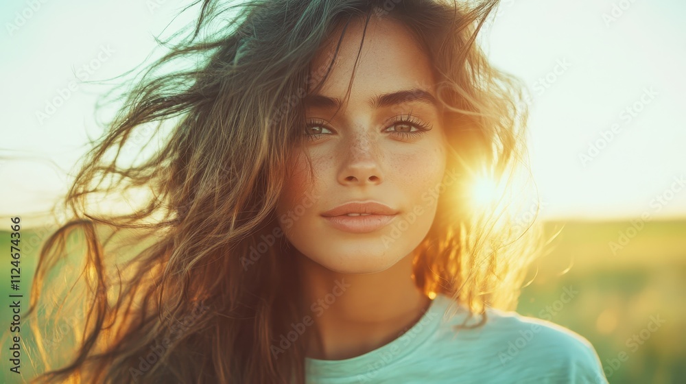 A calming portrait showcasing a person against a softly glowing sunset, capturing the essence of tranquility and warmth, and evoking emotions of peace and contentment. A calming portrait showcasing a person against a softly glowing sunset, capturing the essence of tranquility and warmth, and evoking emotions of peace and contentment.