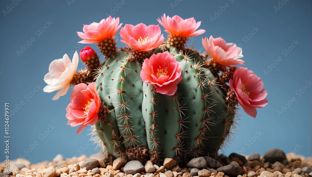 custom made wallpaper toronto digitalBlooming Cactus