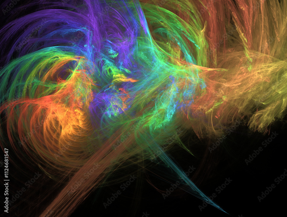 Imaginatory fractal abstract background Image Imaginatory fractal abstract background Image