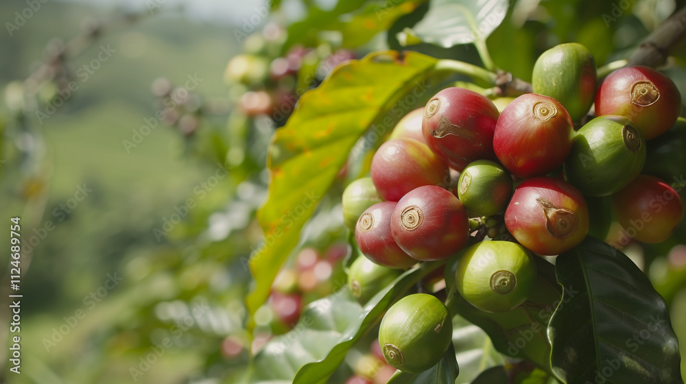 Natural Coffee Beans Texture and Color Display, Close-Up Study of Bean Surface, Rich Tones and Varieties Natural Coffee Beans Texture and Color Display, Close-Up Study of Bean Surface, Rich Tones and Varieties