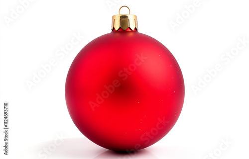 red christmas ball