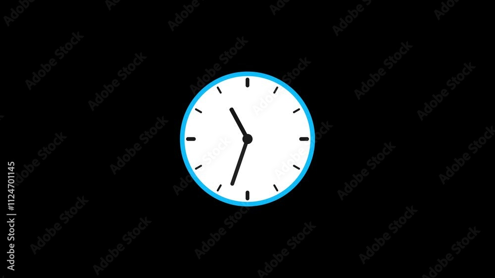 Clock Icon Animation. Clock Icon Animation.