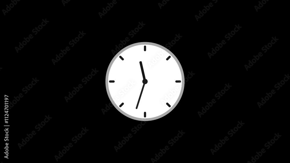 Clock Icon Animation. Clock Icon Animation.