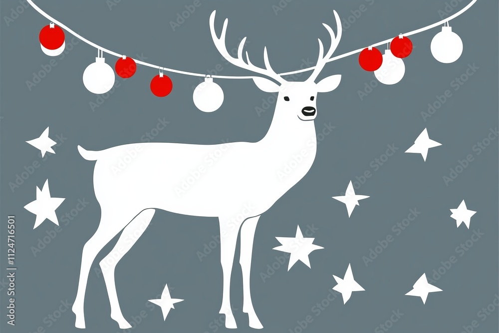 Merry Christmas or Happy New Year! Enjoy the festive Christmas decorations, ornaments, and the beautiful Christmas tree.