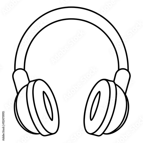 Headphone Icon Vector Design