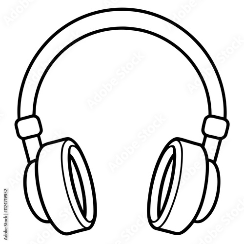 Headphone Icon Vector Design