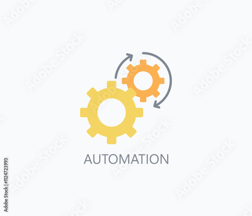 Automation Vector, Icon Or Logo Sign Symbol Illustration 