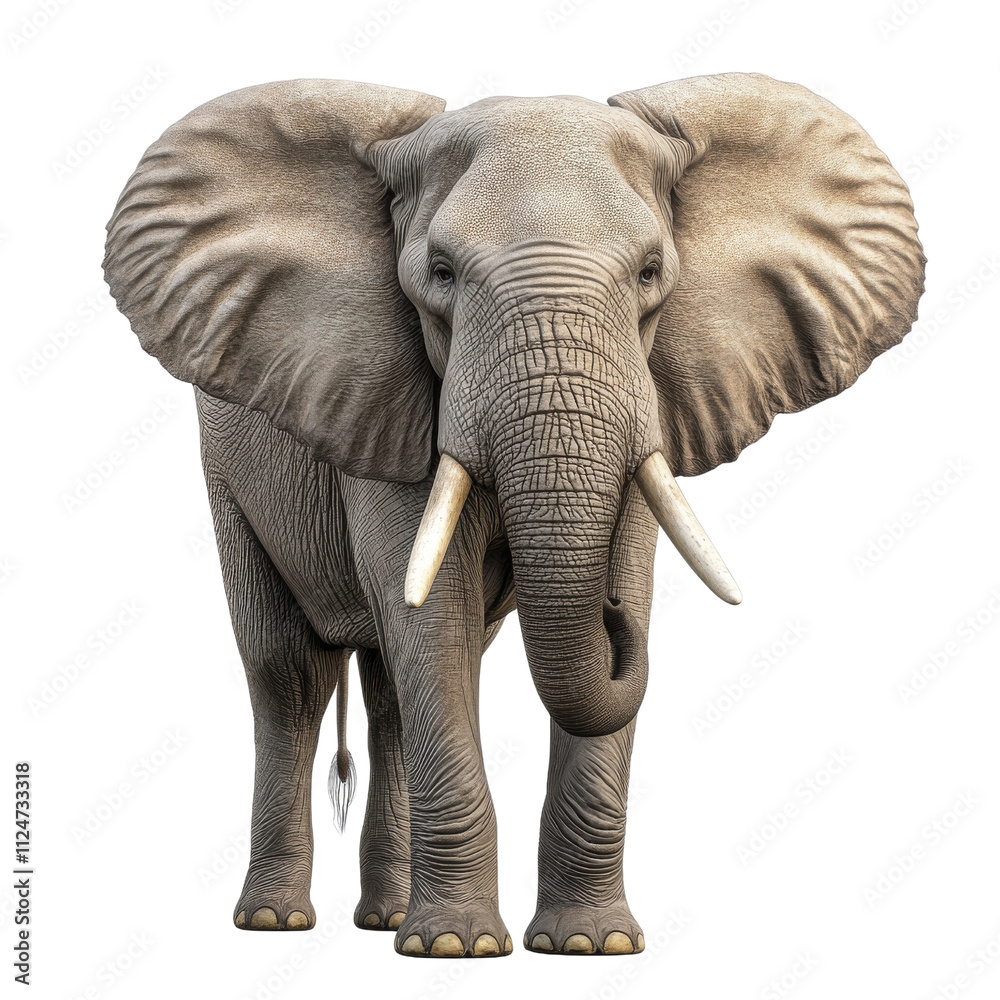 Fototapeta premium Majestic African Elephant, Wildlife Portrait | Wildlife photography