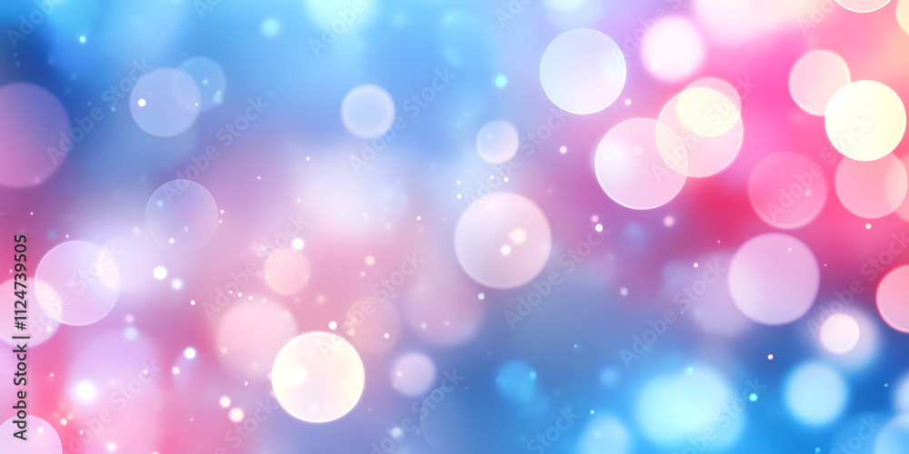 Colorful Abstract Bokeh Background with Soft Glow Colorful Abstract Bokeh Background with Soft Glow