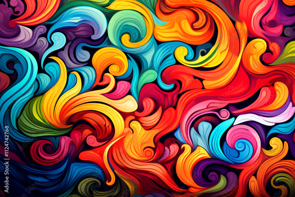 Obraz premium color pattern background