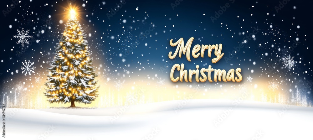 The festive season of Christmas and Happy New Year 2018 is captured with a blurred bokeh Christmas tree amidst a snowfall background. The festive season of Christmas and Happy New Year 2018 is captured with a blurred bokeh Christmas tree amidst a snowfall background.