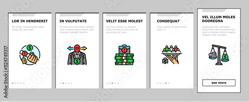 corruption money business cash onboarding mobile vector bribery hand, deal payment, anti, pay crime, businessman bribe, give illegal finance corruption money business cash illustrations