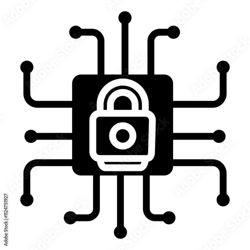 Cyber Security Icon