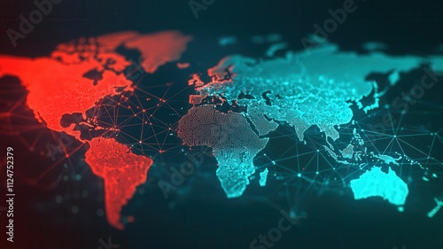 Financial technology banking integration concept. Digital interface managing multicurrency accounts, banking, financial technology enhancing global integration photo