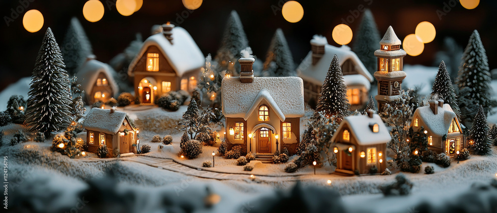Christmas village diorama 03 Christmas village diorama 03
