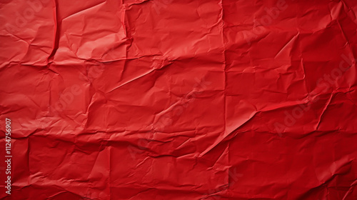 Wallpaper Mural Red crumpled paper texture background Torontodigital.ca
