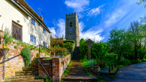 St Mary's Church in Kersey, Suffolk