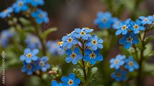 Forget me not flowers