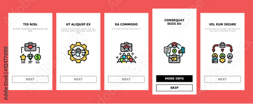 recruitment business work job onboarding mobile vector people corporate, recruit interview, hr office, handshake company, manager meeting recruitment business work job illustrations