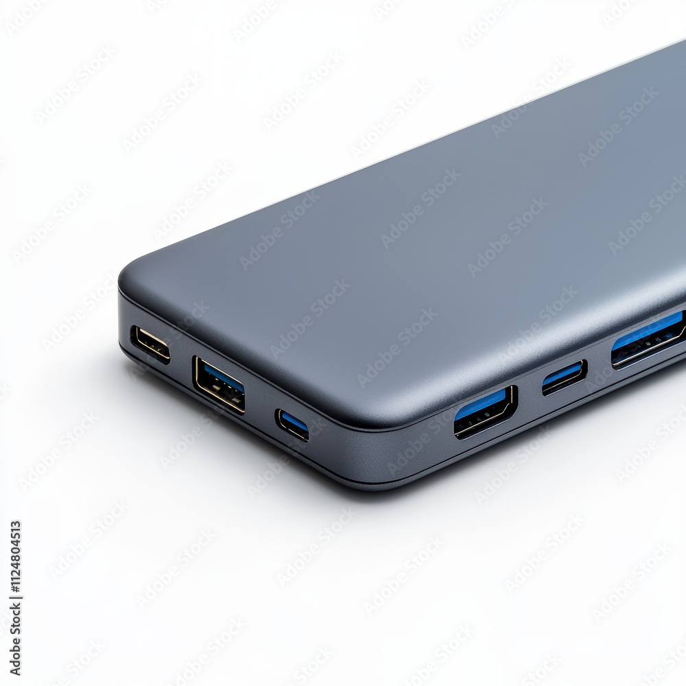 sleek external hard drive with multiple USB and HDMI ports for high capacity storage sleek external hard drive with multiple USB and HDMI ports for high capacity storage