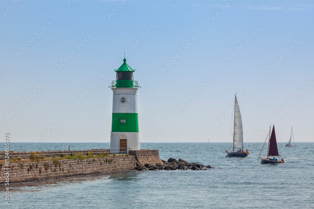 Schleimünde lighthouse near Kappeln, Germany Schleimünde lighthouse near Kappeln, Germany