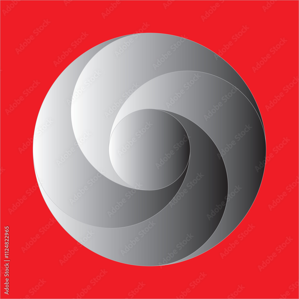 Abstract Circle with Intricate Design. Abstract Circle with Intricate Design.
