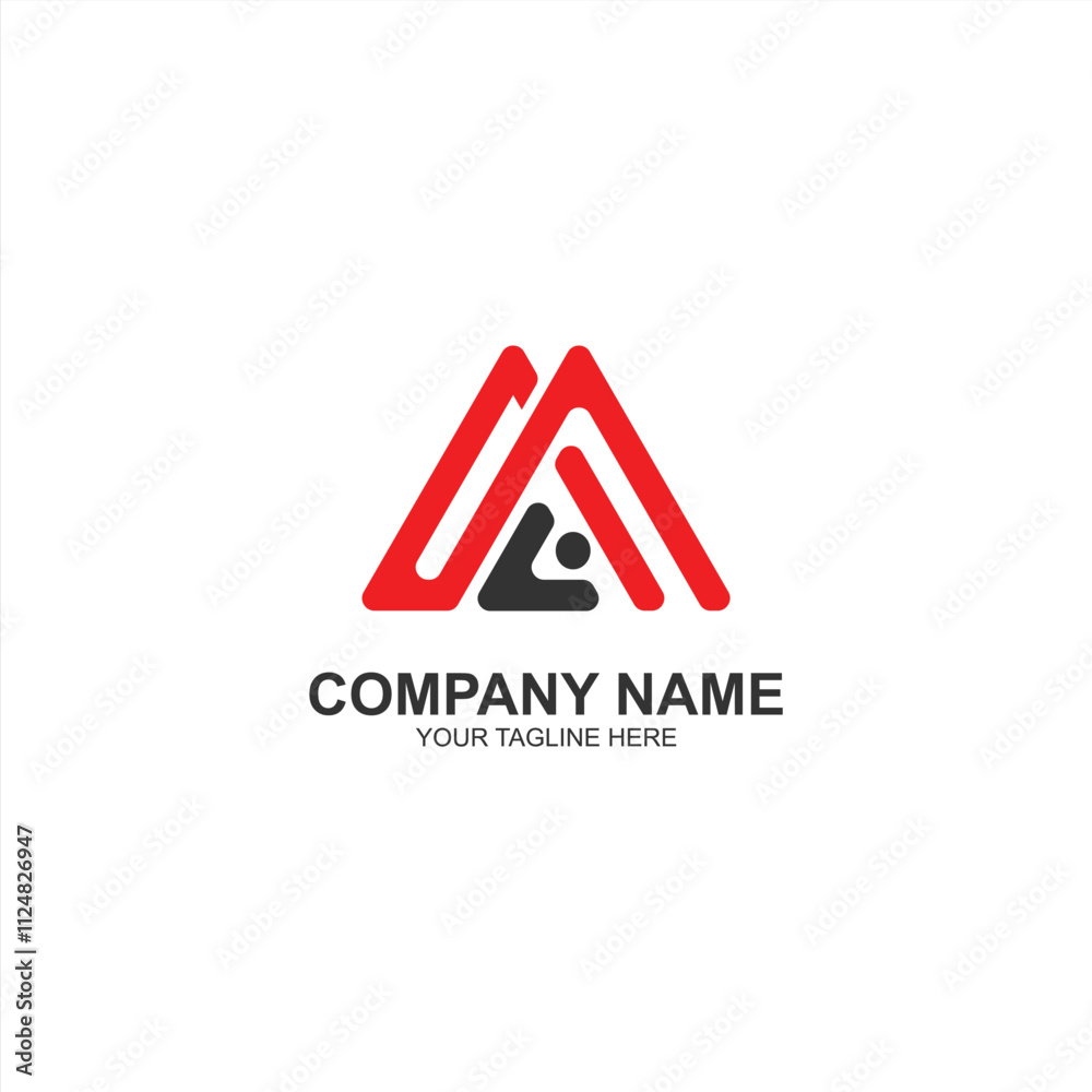 company logo ma initial icon with creative vector illustration company logo ma initial icon with creative vector illustration