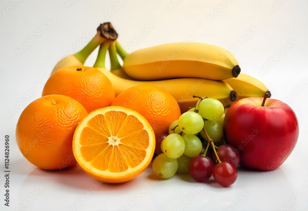 fruits and vegetables a bunch of bananas, oranges, and bananas are on a table. fruits and vegetables a bunch of bananas, oranges, and bananas are on a table.
