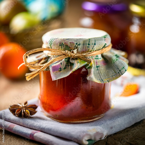 Charming Mini Pot de Confiture with Homemade Preserves
