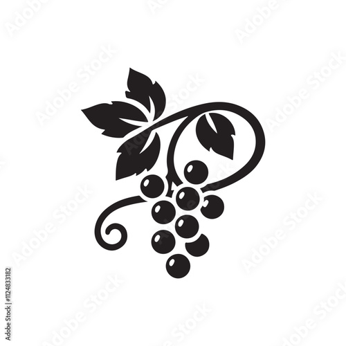 grapevine vector icon