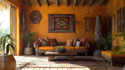 African interior house
