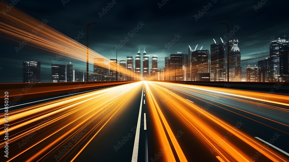 long yellow light speed exposure photo long yellow light speed exposure photo