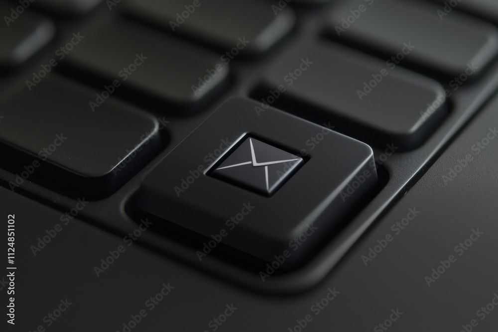 Mail symbol on a keyboard key. Professional photo, UHD accurate. Mail symbol on a keyboard key. Professional photo, UHD accurate.