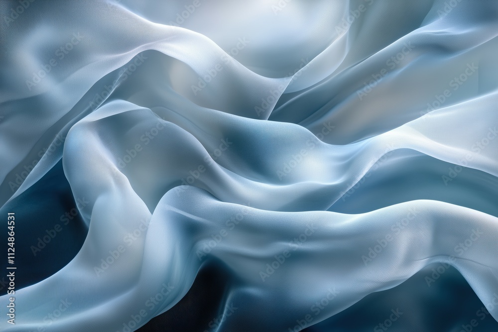 Obraz premium Calming, Minimalist cloth background