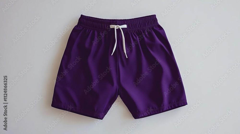 Purple Swim Trunks, Men's Shorts Purple Swim Trunks, Men's Shorts