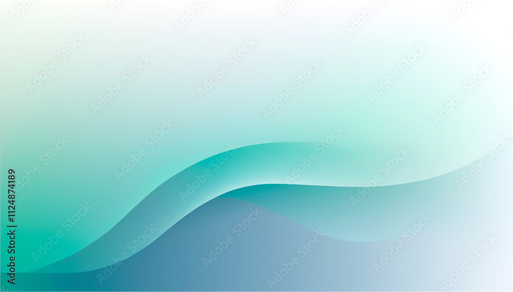 Soft gradient waves create a serene background for artistic expression Soft gradient waves create a serene background for artistic expression