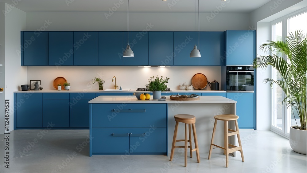 Modern scandinavian living room interior - 3d render Modern scandinavian living room interior - 3d render