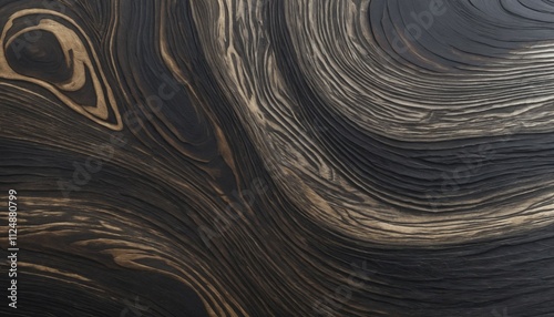 Rustic Damascus steel texture with high-contrast patterns