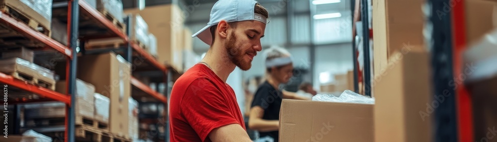 custom made wallpaper toronto digitalVolunteers Assembling Care Packages in Donation Center Warehouse