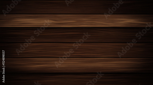 Dark brown wood grain texture background. Premium Ai-Generative. 