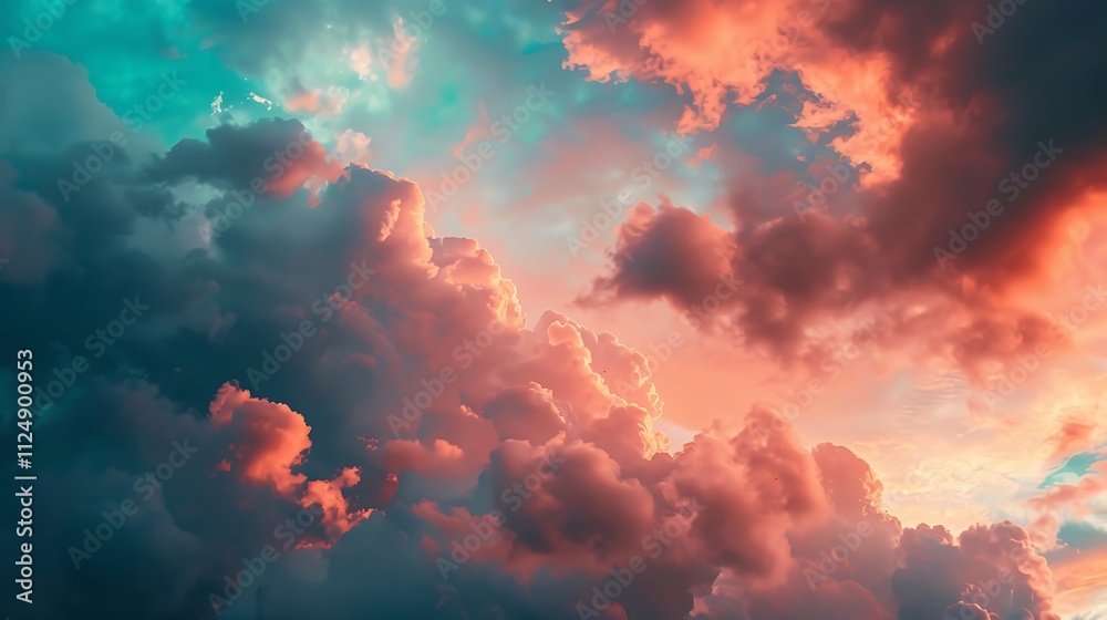 Dramatic sky with stormy clouds. Nature abstract background. Dramatic sky with stormy clouds. Nature abstract background.