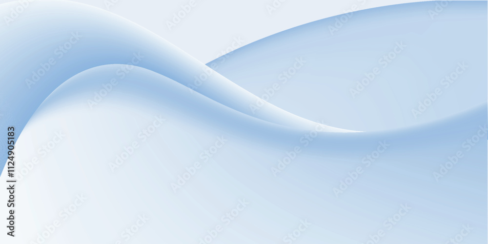Fototapeta premium Abstract blue modern background with line elements. Digital technology concept. Vector illustration